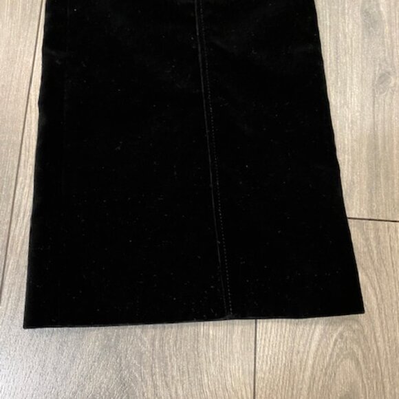 Altuzarra Black Velvet Boot Cut Pants Size 12 NWOT - Picture 7 of 12